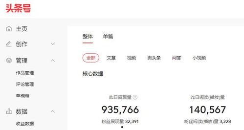 头条微信哪个收益高点,揭秘哪个平台收益更高？